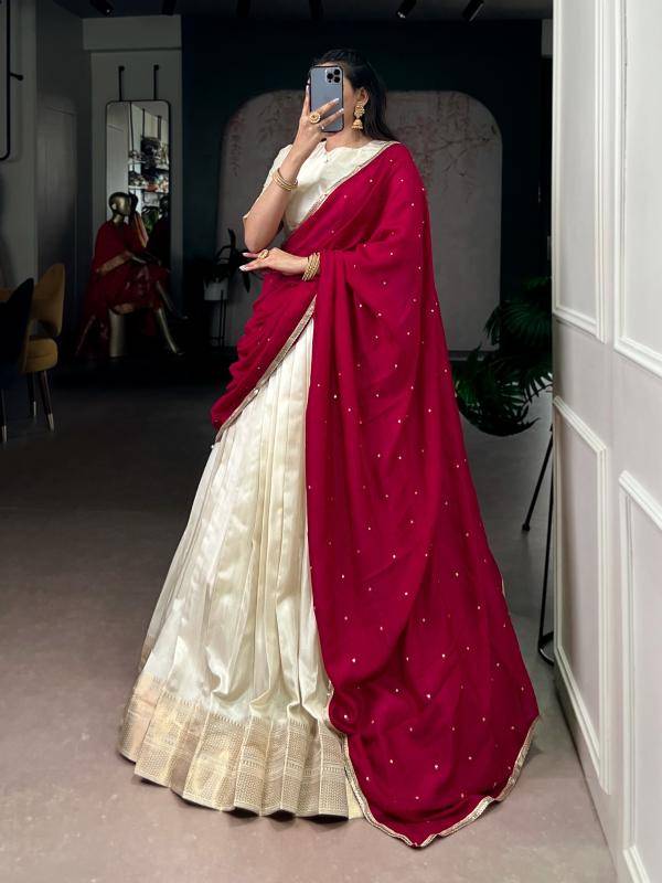 LNB 2004 Owt Dola Silk Affordable lehenga choli wholesalers in Bengaluru